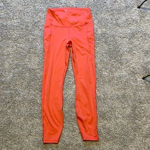 Pink leggings. Work once!